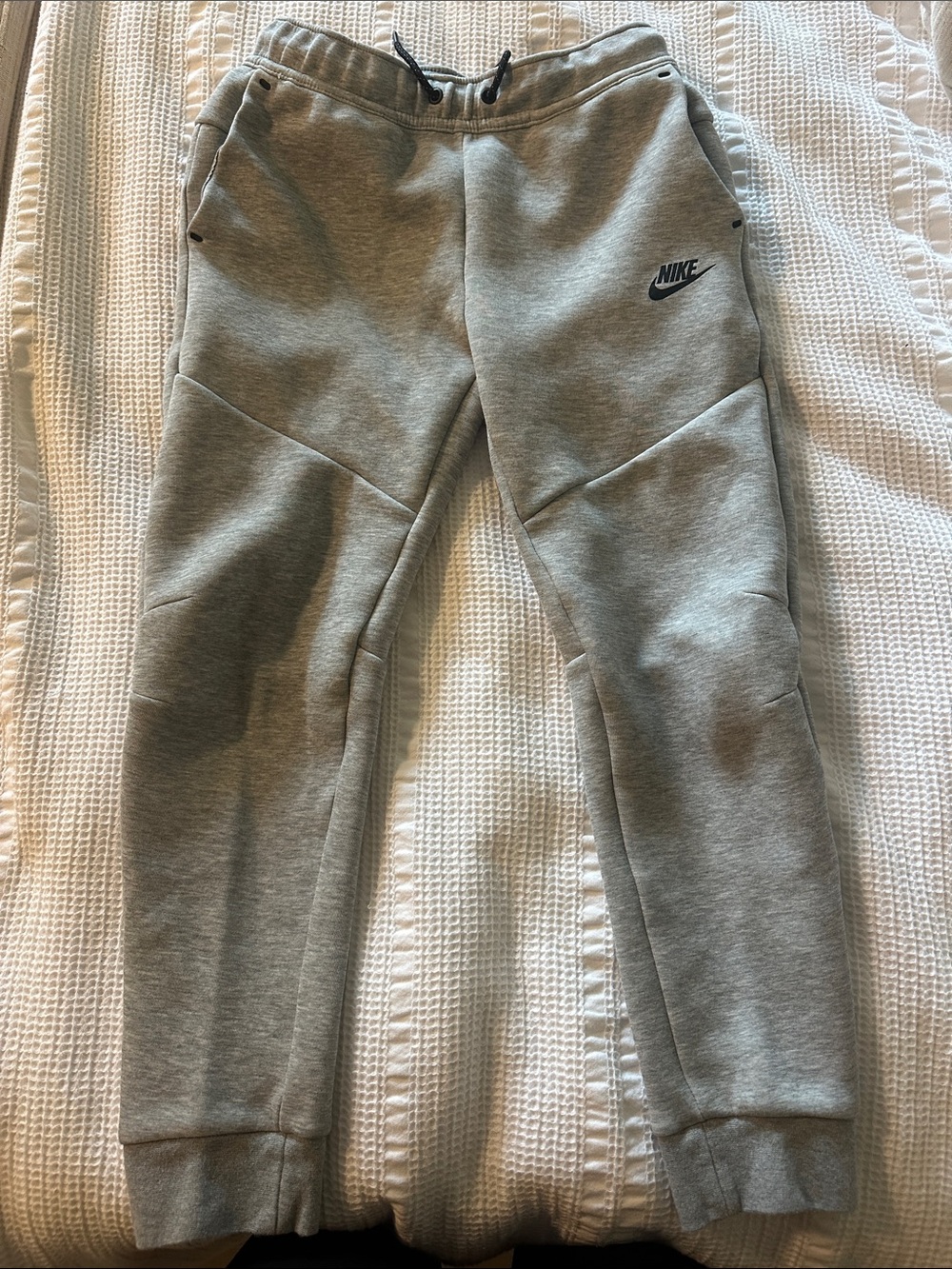 Nike Kids Gray Athletic Fleece Joggers